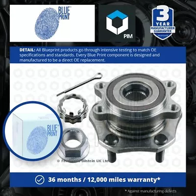 Wheel Bearing Kit Fits NISSAN X-TRAIL NT32 T32 2.0D Front Left Or Right 2016 On • $89.22