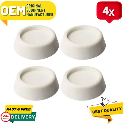 4x Indesit LG Miele Neff Washing Machine Shock Anti Vibration Feet Pads • £5.35