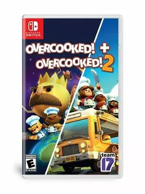 Overcooked 1 + Overcooked 2 Bundle Switch Brand New • $73.29