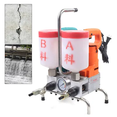 Grouting Machine Water Proof Epoxy / Polyurethane Foam Injection Pump Concrete • $391.40