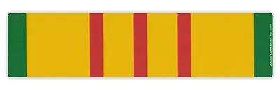 Magnetic Bumper Sticker - Vietnam War Service Ribbon - Conflict Service Bar • $7.99