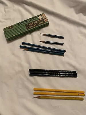 Vintage Lot 11 Eberhard Faber  Microtomic 600H Venus Eagle Drawing Pencils • $19.50