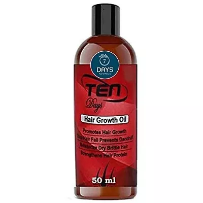 7 Days Ten Day Hair Growth Oil Promotes Hair Growth Hair Fall Dandruff -100 Ml • $23.85