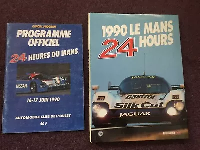 Motor Sport Racing Book 1990 Le Mans 24 Hours + Programme • £19.95