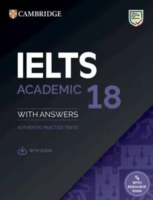 IELTS 18 Academic Student's Book With Answers With Audio With Resource Bank: Aut • £31.52