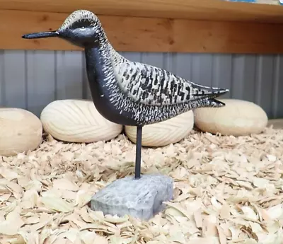 Black-Bellied Plover Mantel/Decoy • $55