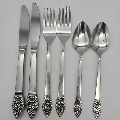 Oneida Community Stainless Vinland Pattern YOUTH Set For 2- Knives Forks Spoons • $25