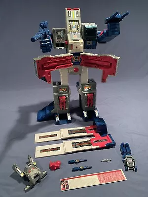 Transformers Headmaster Fortress Maximus Base - G1 Vintage 1986-Almost Complete • $695