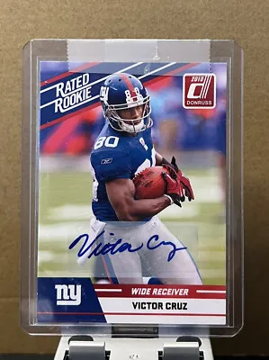 2011 Donruss Victor Cruz Rc Rookie Auto Rated Rookie • $32