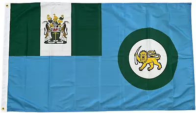 Rhodesian Air Force Flag  Large Rhodesia Flag Heavier Duty Knitted Flag   • $24.95