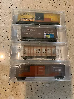 N Scale Micro-Trains Graffiti And Weathered 4 Car Set • $34