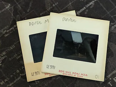 Dover Kent Shops Marine Port C1971 Vintage 35mm Photo Slides X 2 • £12