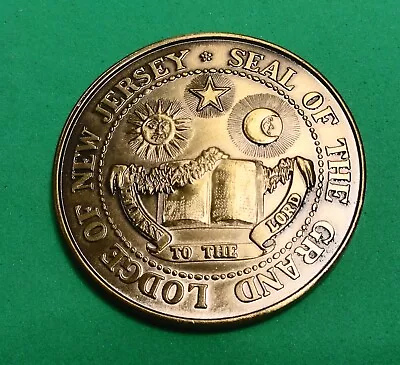 Masonic Medal:1976 Grand Lodge Of New Jersey - American Revolution Bicentennial • $19.95