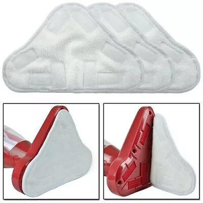 2PCS Pads Fit Thane H20 H2O H2OX5 Steam Mop Floor Replacement Microfibre Head • £6.99