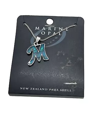 Genuine Paua New ZEALAND Shell Necklace “M” New Unwanted Gift Marine Opal • $85