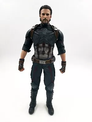 Avengers Infinity War MMS480 1/6 Hottoys Captain America Body Figure Head Sculpt • $402.97