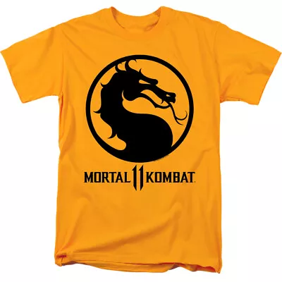 Mortal Kombat XI Dragon Logo Licensed Adult T-Shirt • $17.99