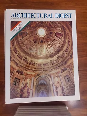 Vintage Architectural Digest Magazine 1990 Lot Of 12 Fine Interior Design Mags • $55