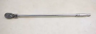 Snap On SLF80  1/2  Drive Flex Head Ratchet 25  Long Handle Used USA • $179.95