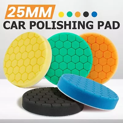 5/6/7 Inch Hex Logic Foam Polishing Sponge Pads Buffing Pad Look & Loop Design • $7.15