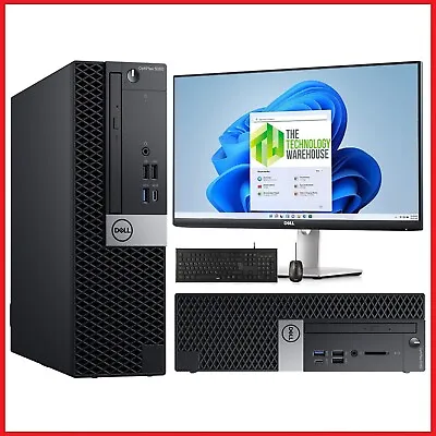 Dell Optiplex 5060 Computer I5-8500 6 Core CPU Up To 4TB NVMe SSD Windows 11 Pro • £209.85