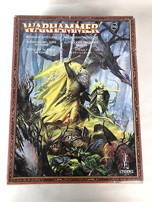 £250 • Buy Warhammer Fantasy Wood Elf Battalion Wargame Figures, Boxed