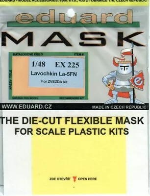 EDUEX225 1:48 Eduard Mask - Lavochkin La-5FN (ZVE Kit) #EX225 • $12.14