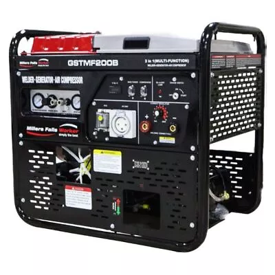 WELDER/GENERATOR/AIR COMPRESSOR Petrol Multi-function Part No.: GSTMF200B • $3687