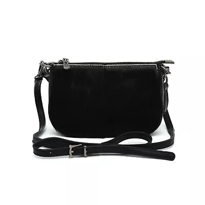 NWT~MONTANA WEST~Blk 100% Genuine Leather Calf Hair Clutch/Crossbody • $49.99