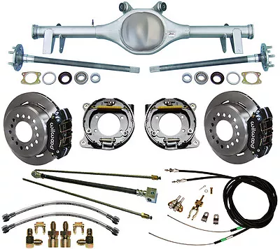 Currie 64-66 Gm A-body Rear End & Wilwood Disc Brakeslinese-brake Cablesaxles • $3199.99