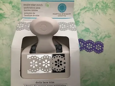 Sale Boxed LARGE Martha Stewart Doily Lace Trim Daisy Chain Border Craft Punch • £12.99