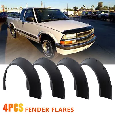 For Chevrolet S10 4PCS Flares Durable Extra Wide Wheel Arches Widebody Body Kit • $99.37