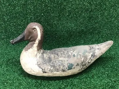 Vintage Pintail Duck Hunting Decoy Canvas Wrapped Collectible Unbranded • $39.95