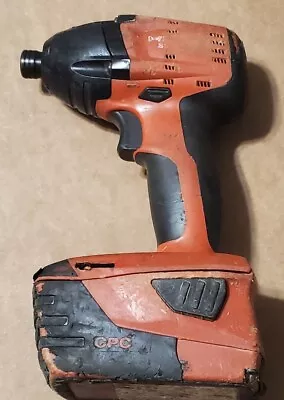 £85.06 • Buy Hilti Cordless Impact Driver SID 18-A Tool W/ 1 Battery B 22 5.2 Li Ion Works