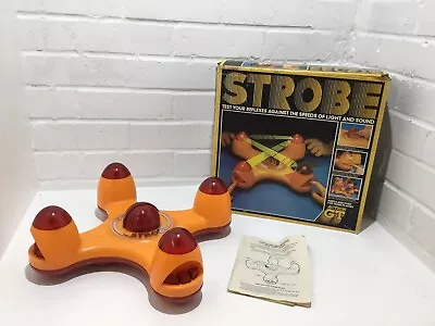 Action GT Strobe Game Vintage 1980 Rare Working Great Fun. Boxed • £28