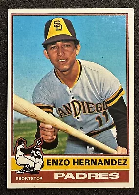 1976 Topps Baseball #289 Enzo Hernandez NM • $1