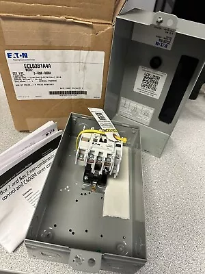 NEW EATON ECL03B1A4A Electrically Held 20A 4Pole 120V Lighting Contactor CN35BN4 • $199.95