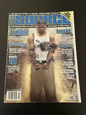 THE SOURCE October 2000 TUPAC XZIBIT PRODIGY SHYNE MACK 10 + Poster Inside • $11.08