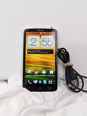 HTC One X 16GB Tested White Free Ship Free Returns ATT • $30