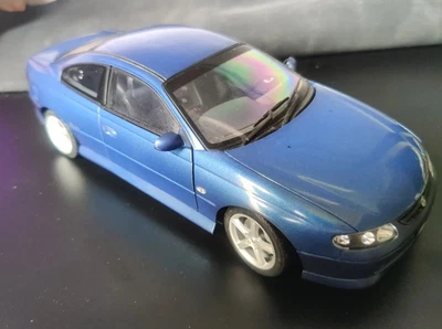 $180 • Buy 1:18 AUTOART BIANTE Holden Monaro Coupe Blue Concept 