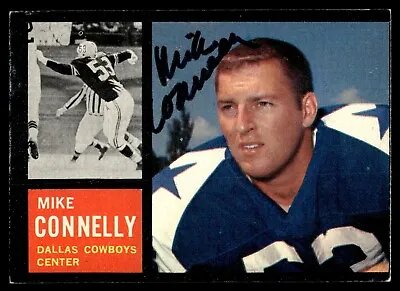 Mike Connelly Dallas Cowboys Topps Autographed Signed Card • $4.95