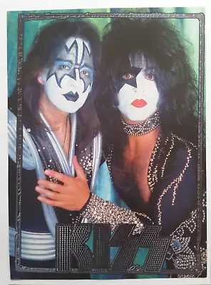 Kiss Ace Frehley Paul Stanley Vintage Full Page Magazine Pinup Poster Clipping • £8.54