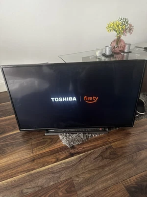 £150 • Buy Toshiba Fire-Stick 43 Inch 43UF3D53DB 4K UHD HDR LED Freeview TV