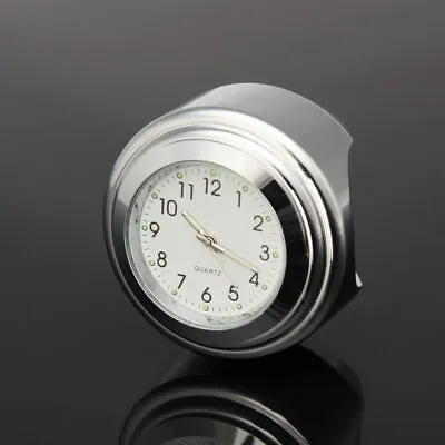 7/8  Motorcycle Handlebar Clock Glow Watch Mount Digital Watertight Dial • $9.28