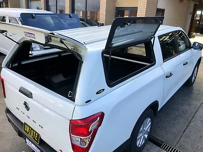 New FORCE PRO Canopy For SsangYong Musso XLV (Long Tub) 2018+ Grand White #WAA • $4500