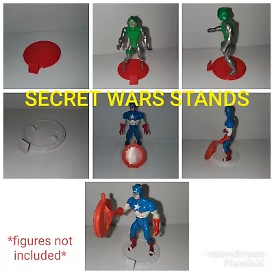 Secret Wars Vintage Marvel Mattel Toys Action Figure Stands Sets • $14.99