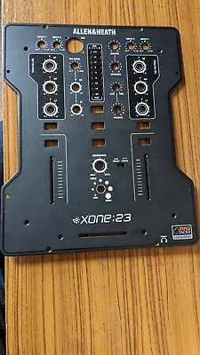 REPLACEMENT Faceplate For Allen & Heath Xone:23 DJ Mixer  • £35