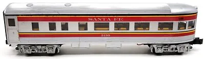 MTH 30-6103-3 O Gauge Santa Fe Streamlined Observation Car #3199 • $23.79
