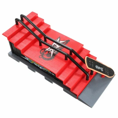 £10.95 • Buy Fingerboard Finger Skateboard Gifts Hot Mini Skate Park Ramp Parts Deck Tech UK