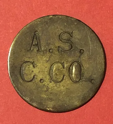 $14.99 • Buy A.S.C. CO. Token Cannery / Canning ? Pickers ? Virginia / VA ? Maryland / MD ?